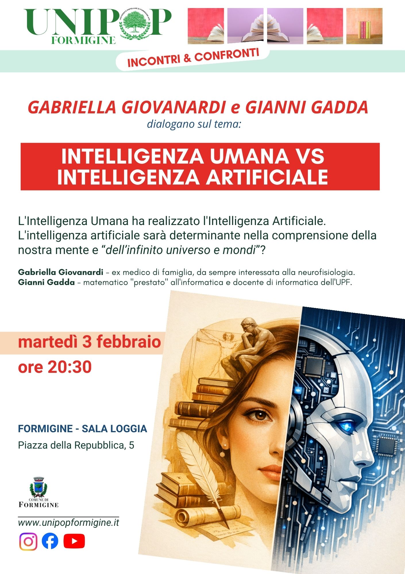 INTELLIGENZA UMANA VS INTELLIGENZA ARTIFICIALE